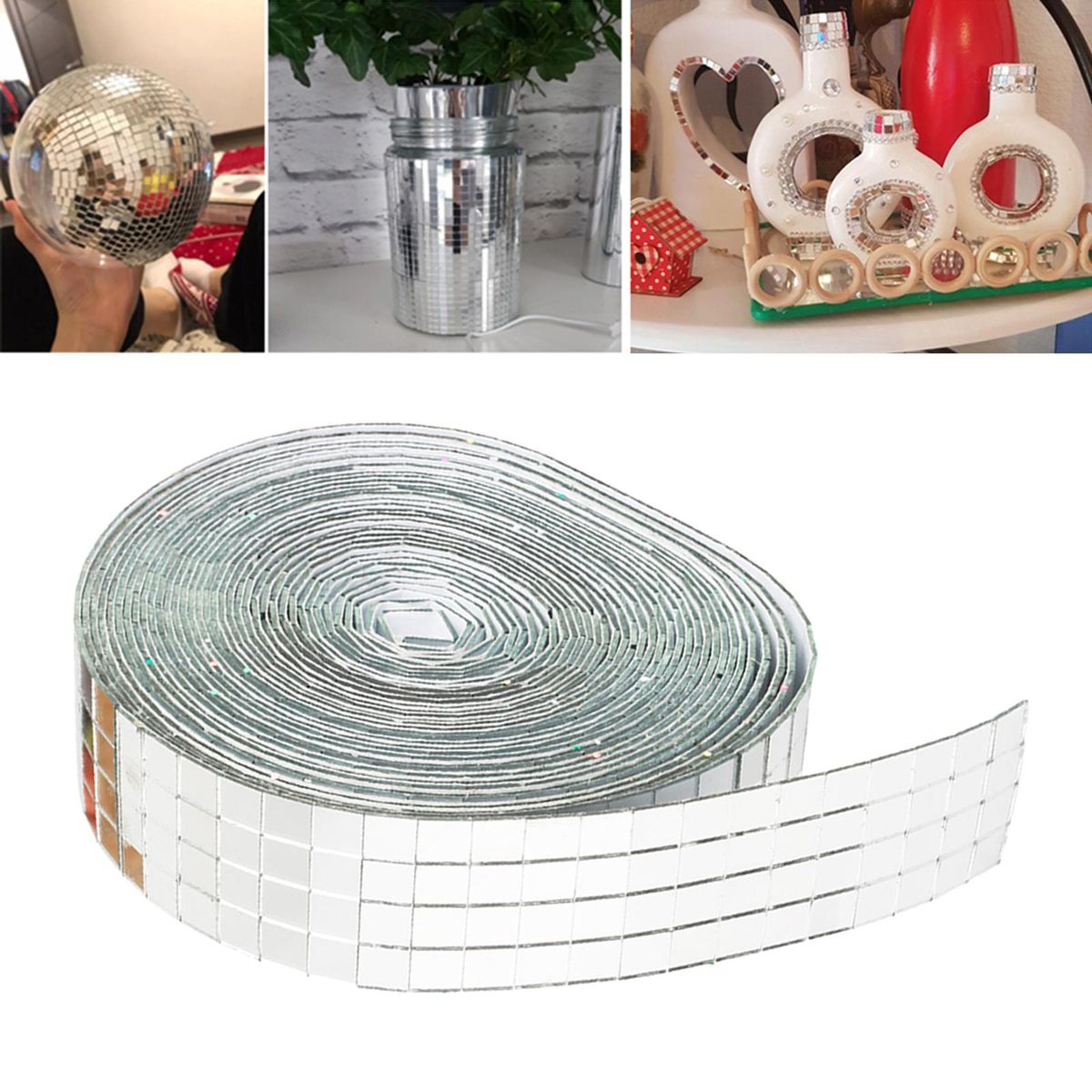 Mirrors Mosaic Tiles Sticker For Craft