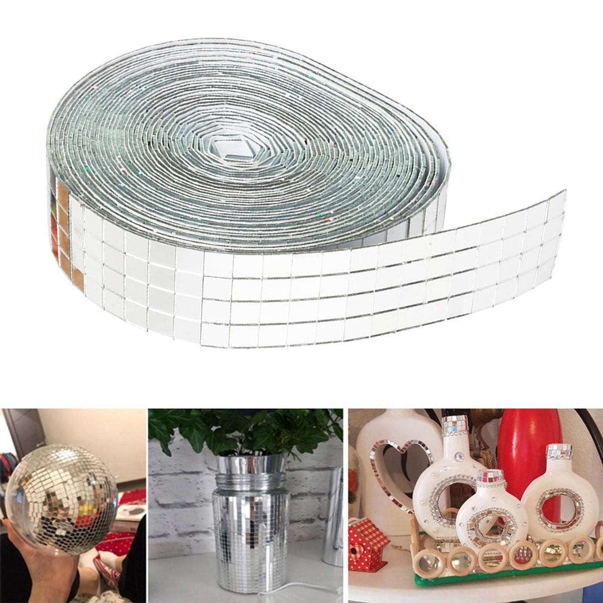 Mirrors Mosaic Tiles Sticker For Craft