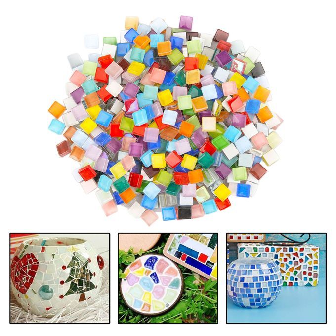 Mini Glass Mosaic Tiles Hobbies Kitchen Wall Art Artwork Home Decor