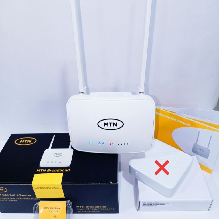 4G MTNg CAT4 S20 Wireless Router+50GB Data On Activation(NO POWERBANK)