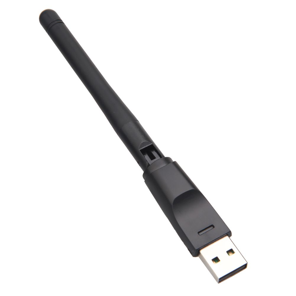 USB WiFi Dongle 150Mbps 802.11N Network Card Wireless-Black