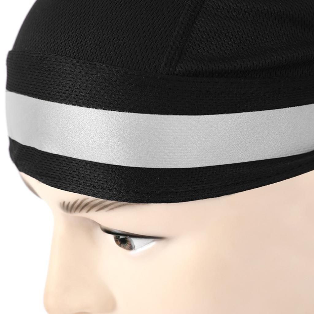 Windproof Cycling Bandana Hat Bicycle Outdoor Beanie Skull Hood Gray
