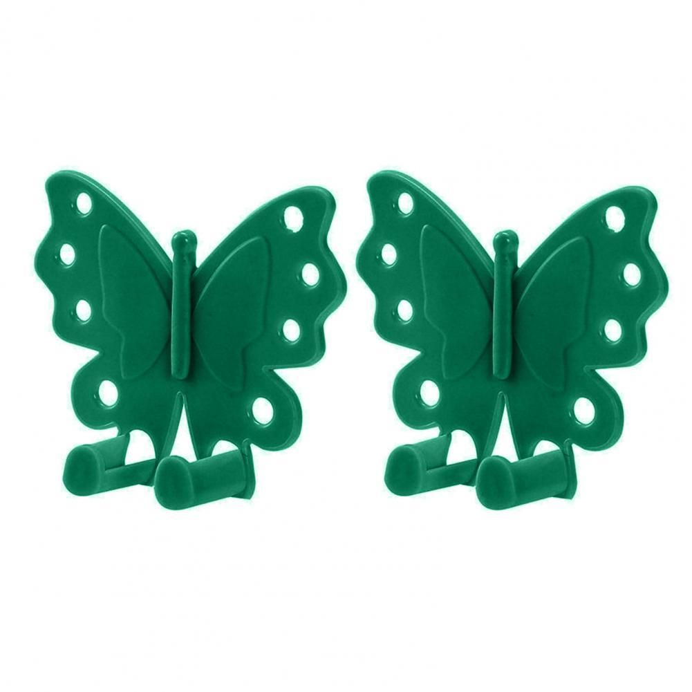 Item Storage Plastic Butterfly-Shaped Power Plug Socket Holders Office Supplies