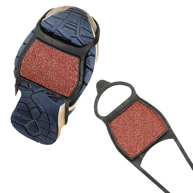 1 Pair Walking Cleat Ice Gripper Anti Slip Snow Shoe Spike Grip Ice