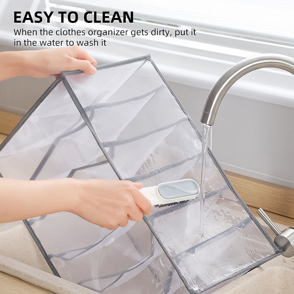 4 Pcs 6 Grids 7 Grids 9 Grids 12 Grids Clothes Organizer