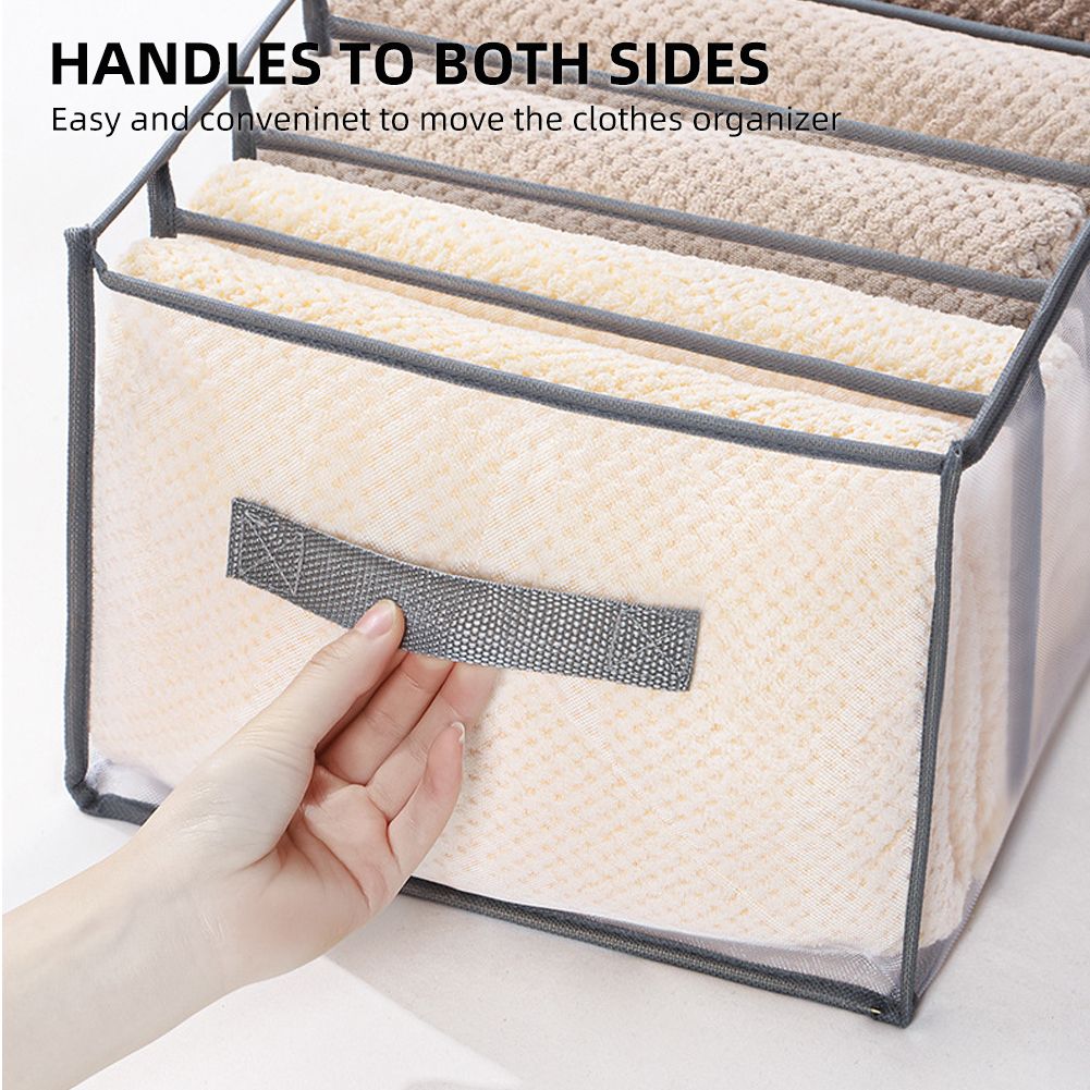 4 Pcs 6 Grids 7 Grids 9 Grids 12 Grids Clothes Organizer