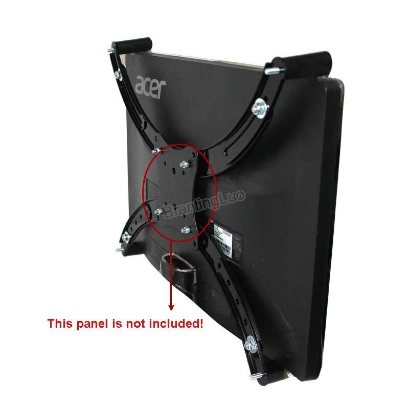 Loctek DA2 Mounting Adapter for 19-27 inch No Mounting Hole Monitor Holder Mount VESA Extension Adapter
