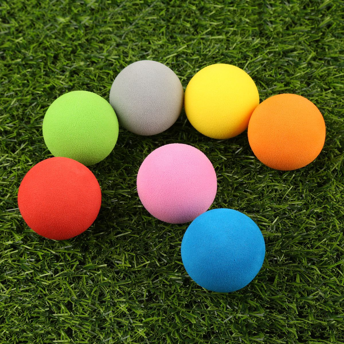 20pcs/bag Golf Balls Eva Foam Soft Sponge Balls For Solid