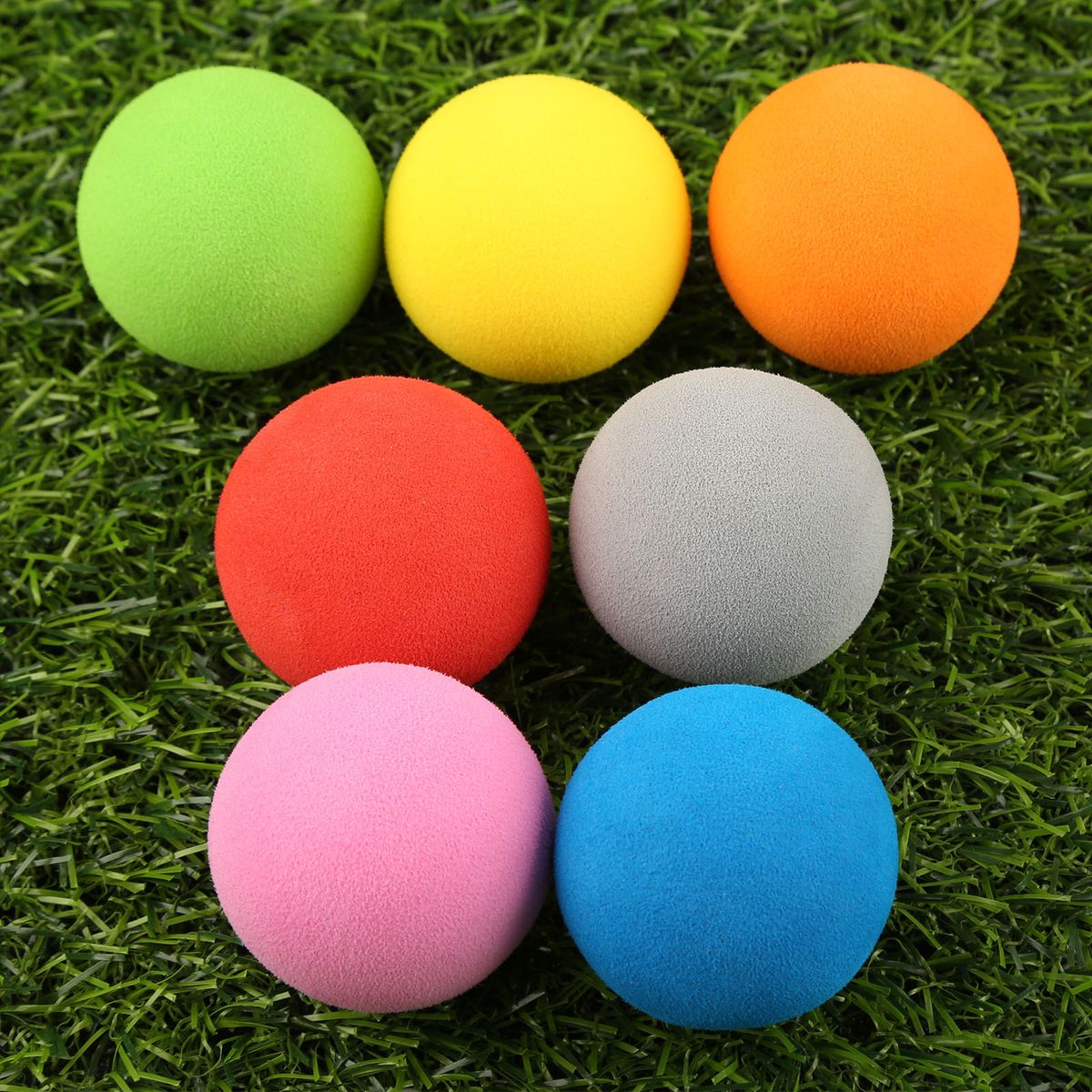 20pcs/bag Golf Balls Eva Foam Soft Sponge Balls For Solid