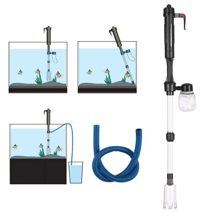 Electric Aquarium Fish Tank Water Changer Sand Washer