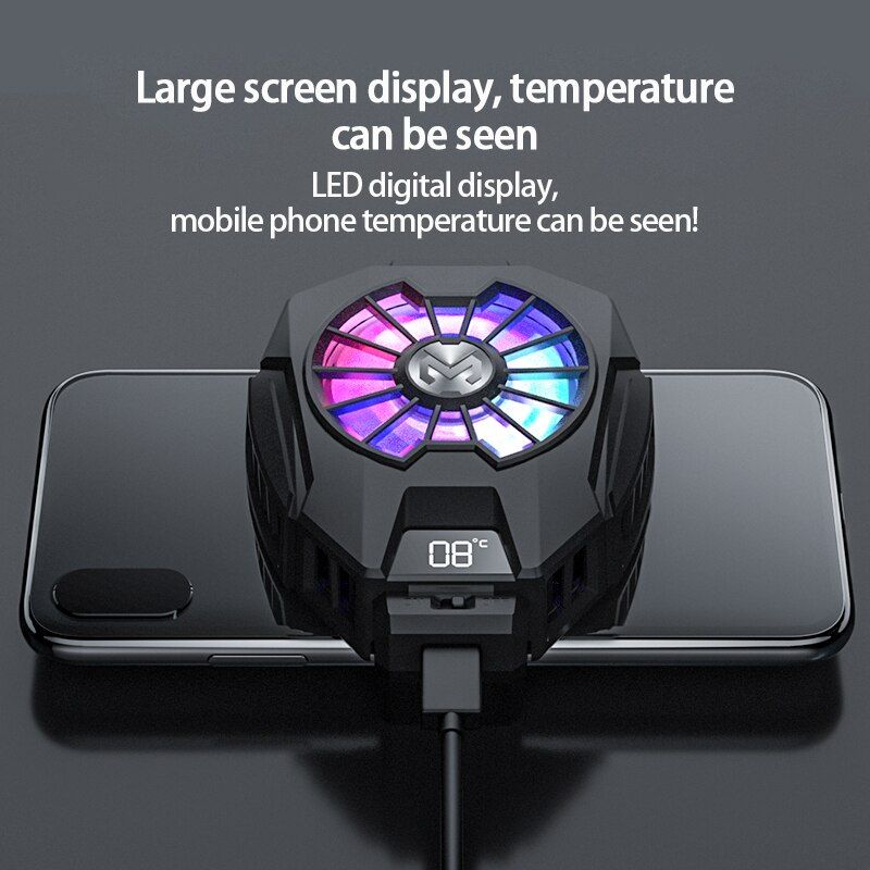 MEMO DL05 Mobile Phone Cooler Phone Cooling Fan Case Game Radiator DL06 FL05 Cool Heat Sink Cooler System For Cell Phones Tablet