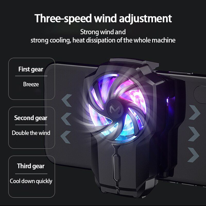 MEMO DL05 Mobile Phone Cooler Phone Cooling Fan Case Game Radiator DL06 FL05 Cool Heat Sink Cooler System For Cell Phones Tablet