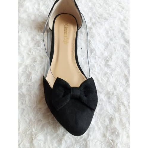Women's Suede Shoe - Black