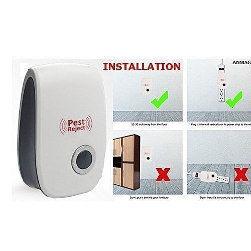 4PCS Pest Reject New Ultrasonic Electronic Insecticide