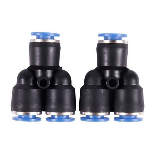 6 Mm To 6 Mm Y Shaped Push In Connector Compressed Air