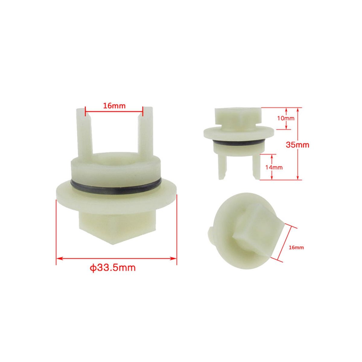 10PCS Meat Grinder Pinion Parts Food Processor Mincer