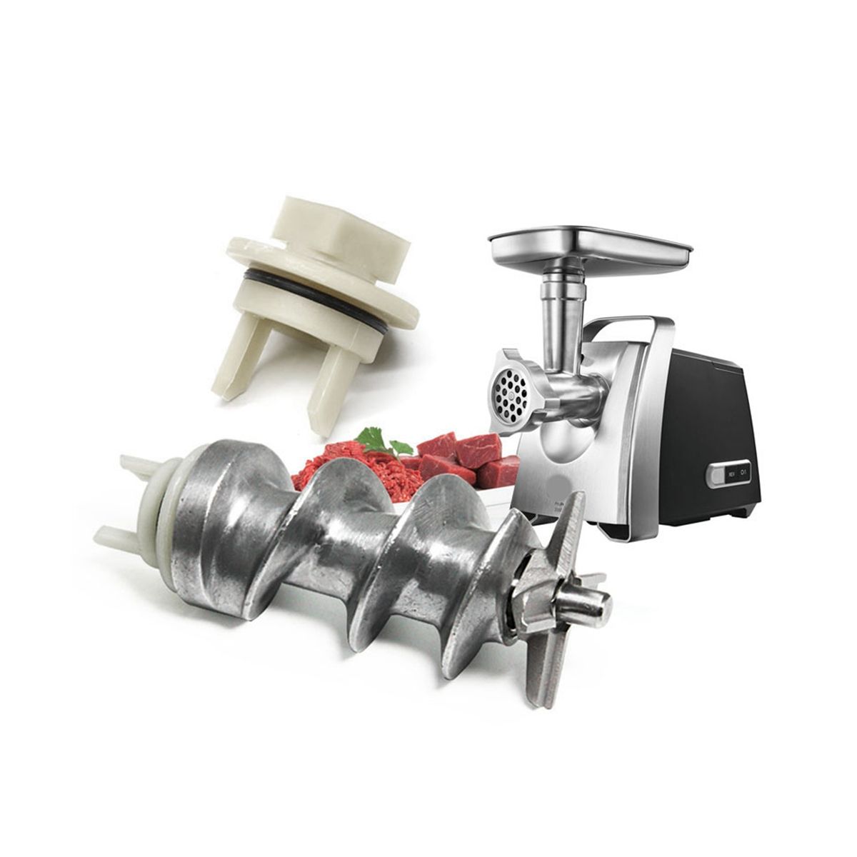 10PCS Meat Grinder Pinion Parts Food Processor Mincer