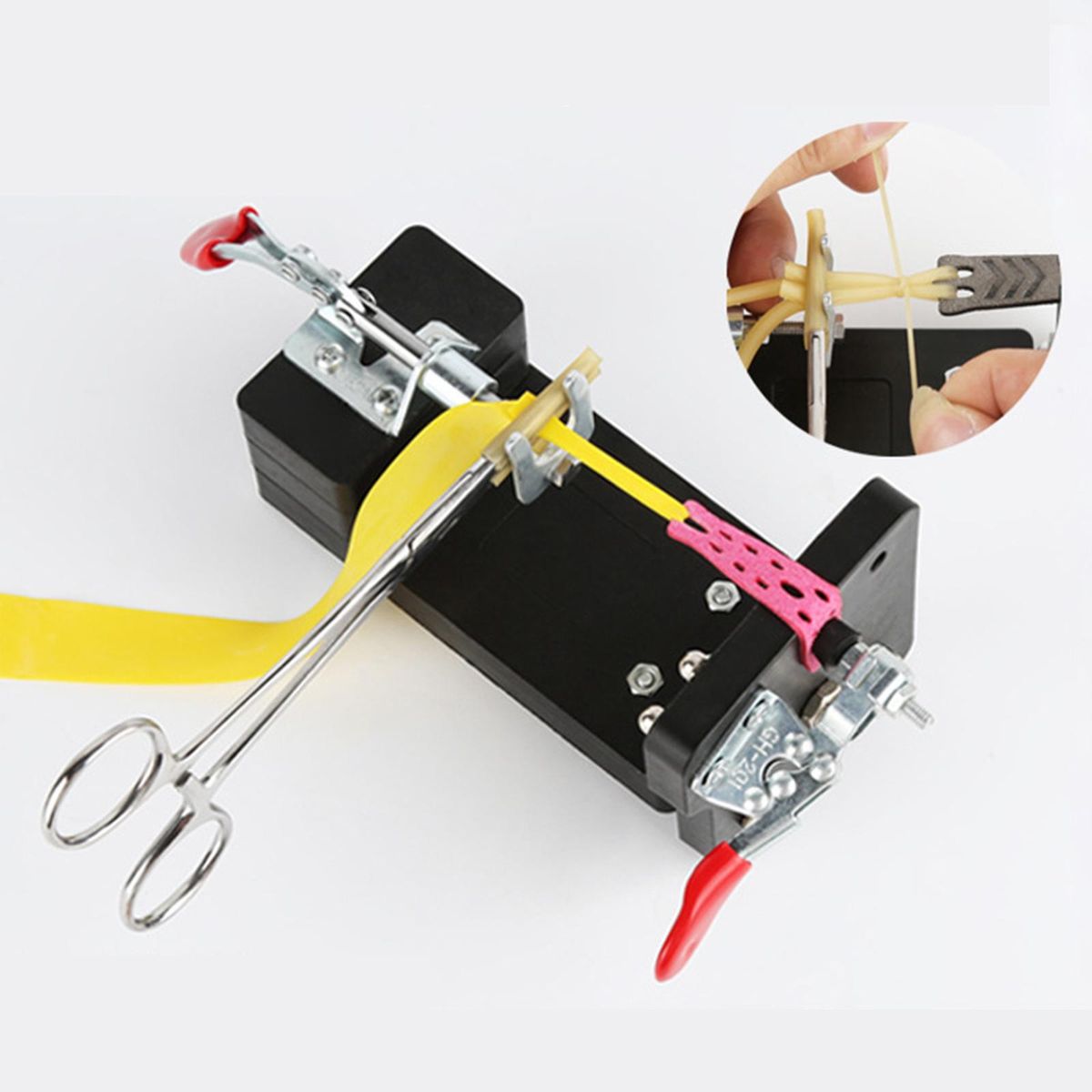 Rubber Band Tied Jig Helper Tubing Tied Jig Tool