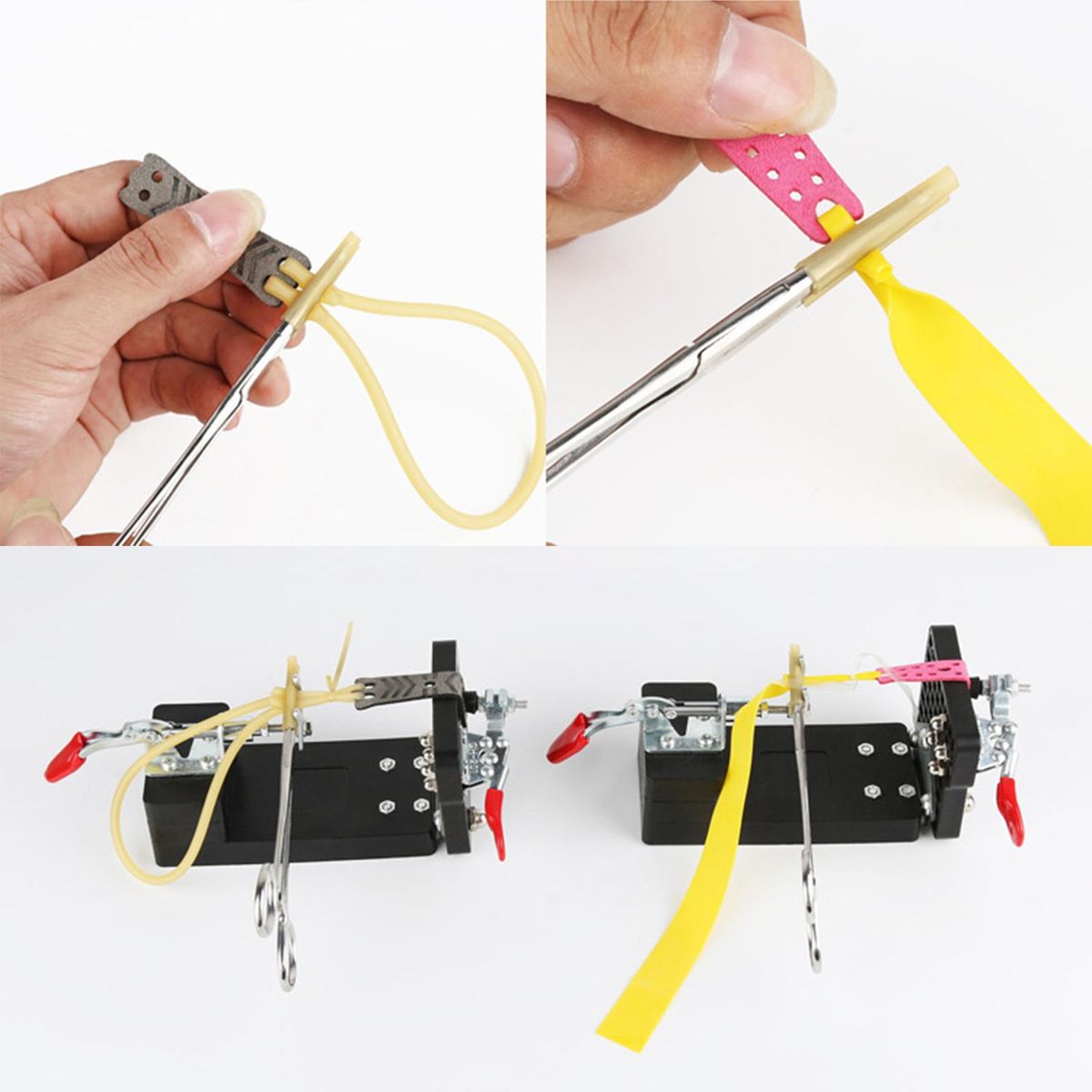 Rubber Band Tied Jig Helper Tubing Tied Jig Tool