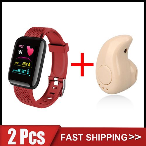 Smart Watch Wireless Bluetooth Headset Set