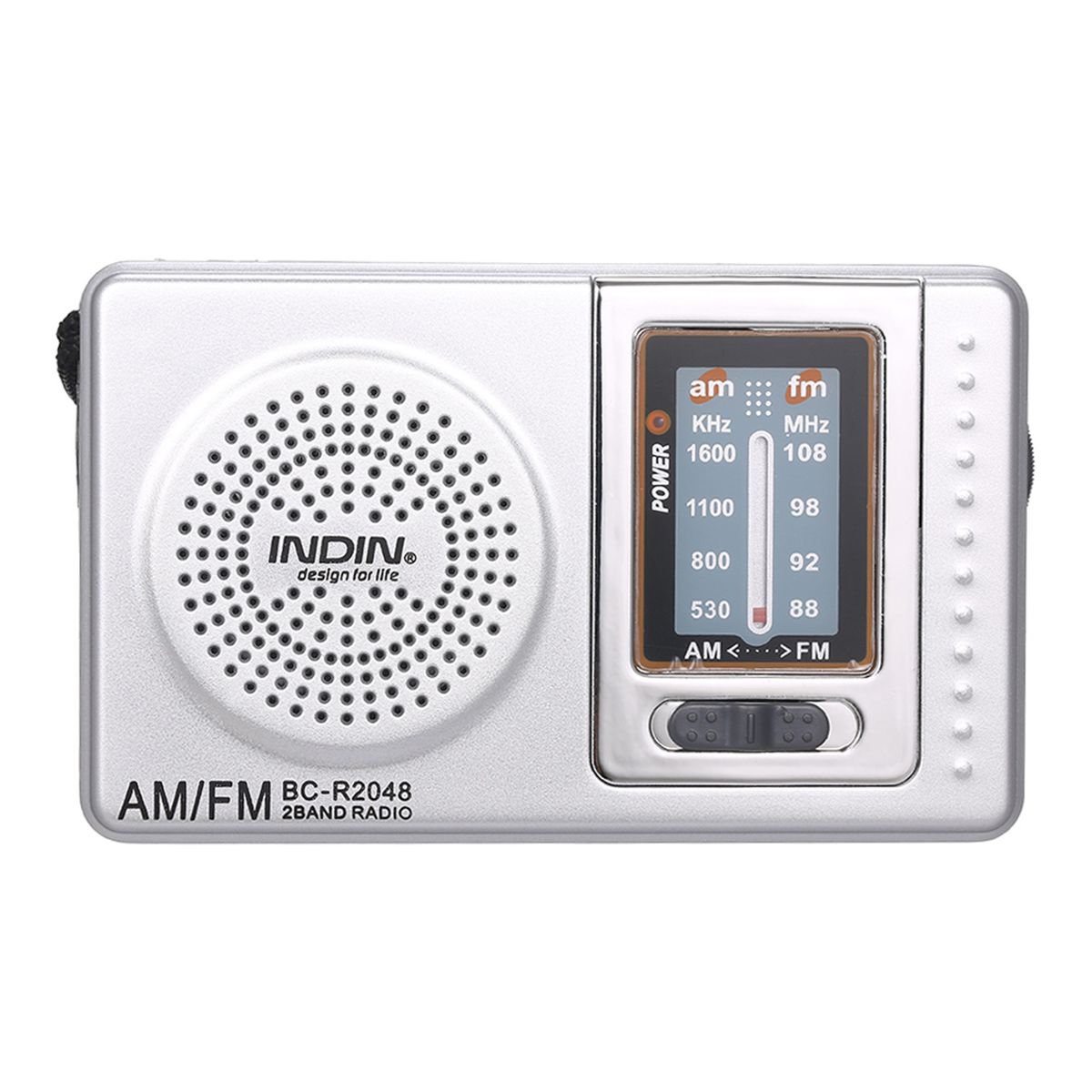 BC-R2048 Mini AM FM Radio 2 Band Radio Receiver