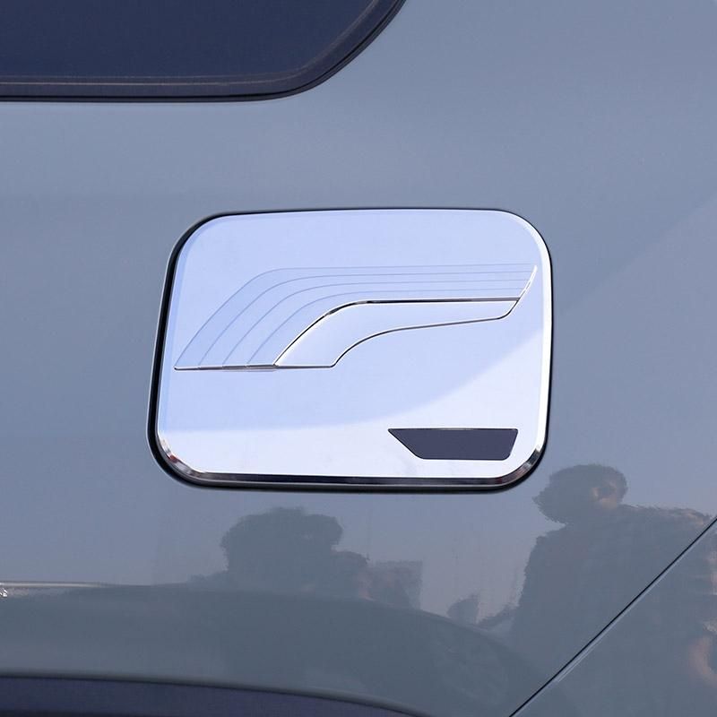 ABS  Tank Decorative Cap  Protection Cover Body Decoration Sticker Modified Accessories For Toyota Rav4 2019 2020