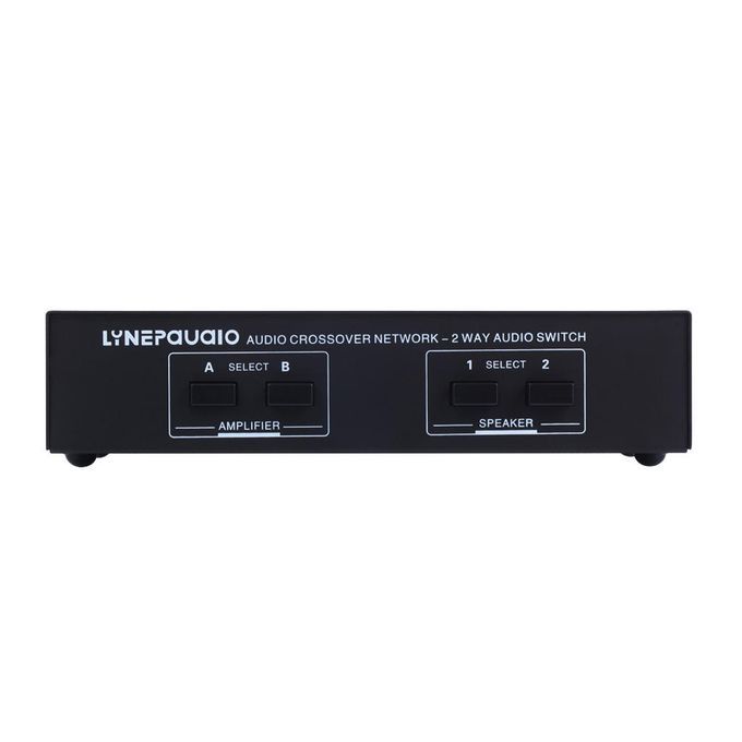 Passive 2 In 2 Out 2 Way Audio Switcher Splitter Comparator Speaker