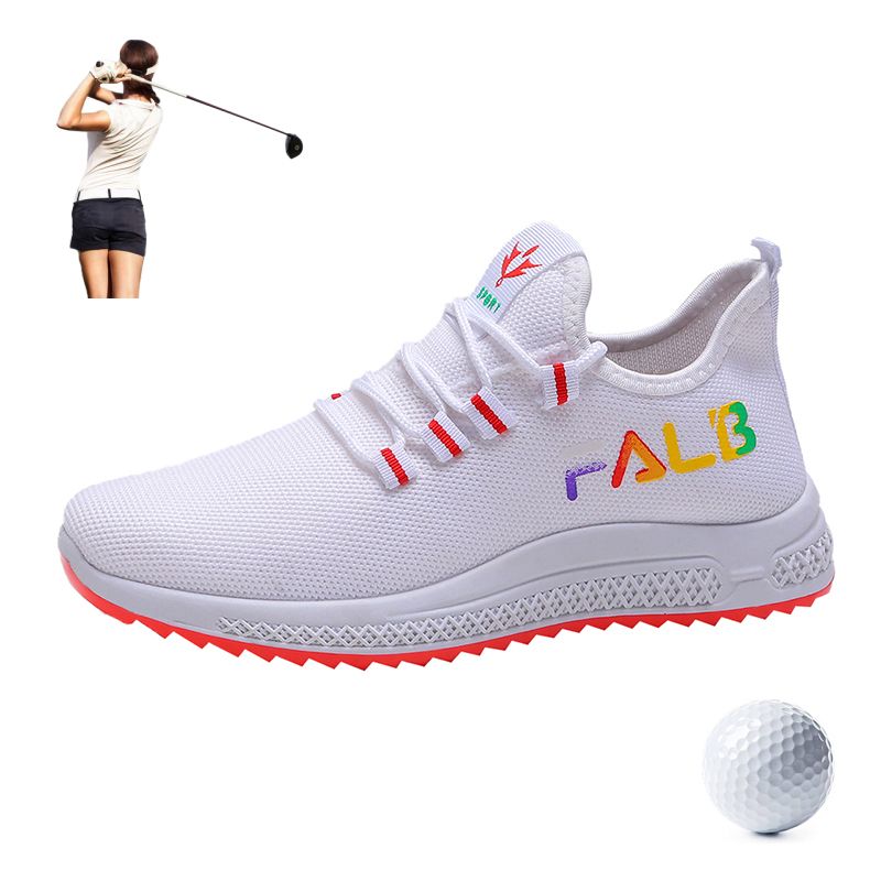 Women's Ladies Trendy Girls Golf Sneakers Sock Mesh Sport