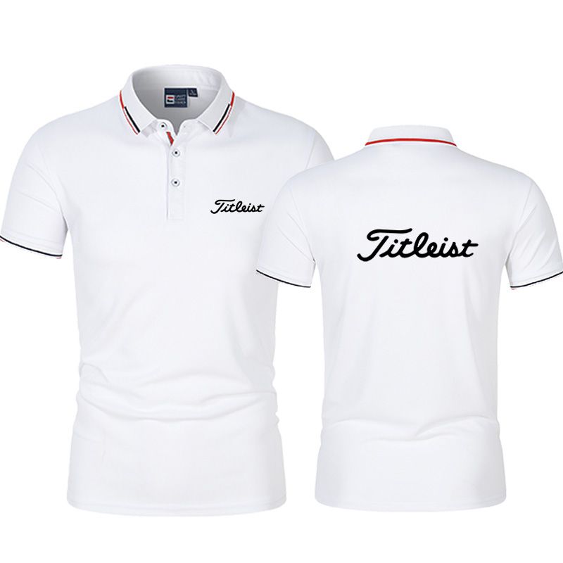 Summer Men's Golf Shirts Quick Dry Breathable Polo Shirts