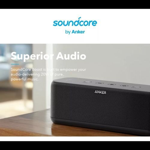 Soundcore Boost Bluetooth Speaker (A3145013) - Black