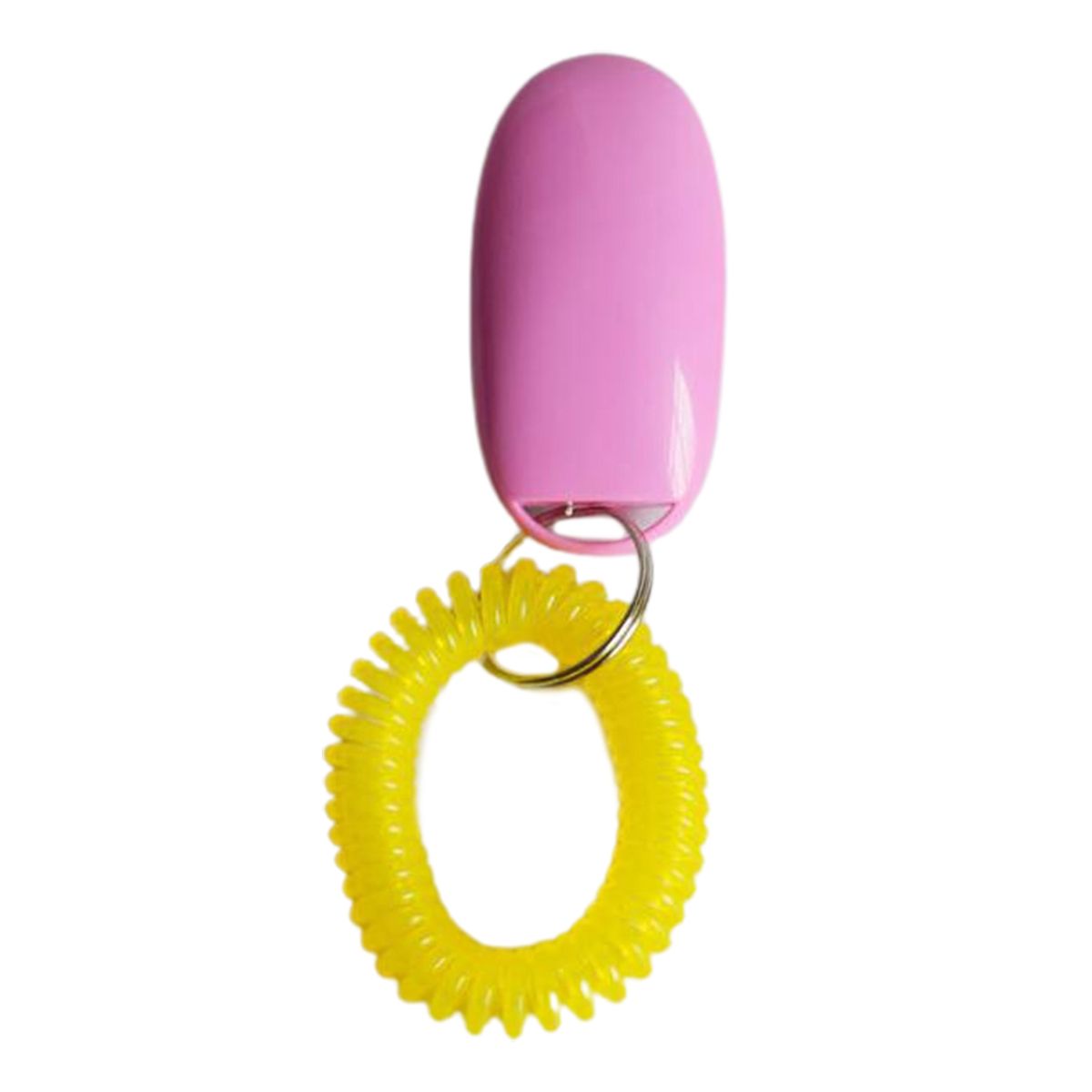 Pet Training Click Dog Stop Barking Ultrasonic Clicker Pink