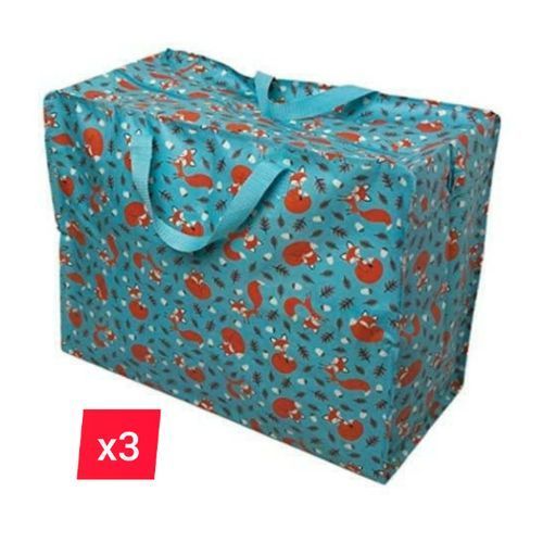 Ghana Must Go Bag - Waterproof Storage Bag - 3 Pieces(Large)