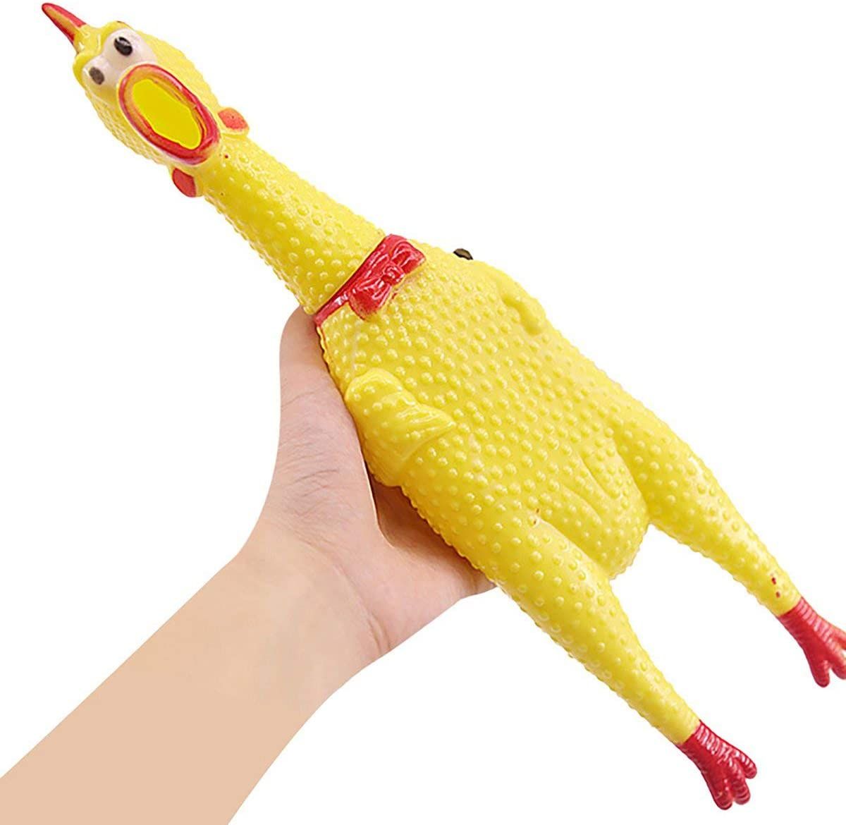 Screaming Chicken Squeeze Sound Toy Dog / Puppy Toys