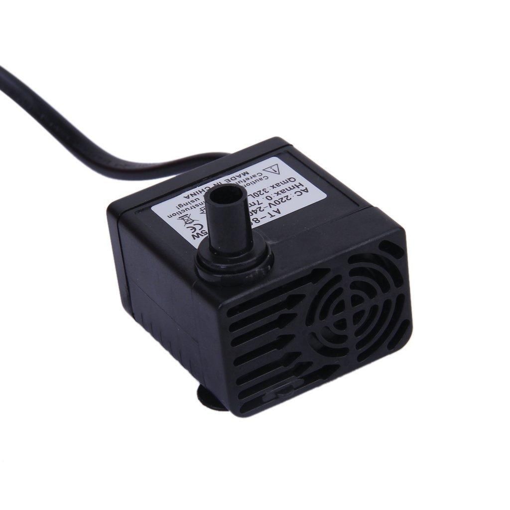AC 220-240V 5W Submersible Water Pump for Aquarium Pond Fountain EU Plug