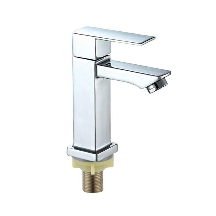 Bathroom washbasin washbasin single cold faucet washbasin washbasin household single hole tap faucet wholesale Copperhead square single cold faucet