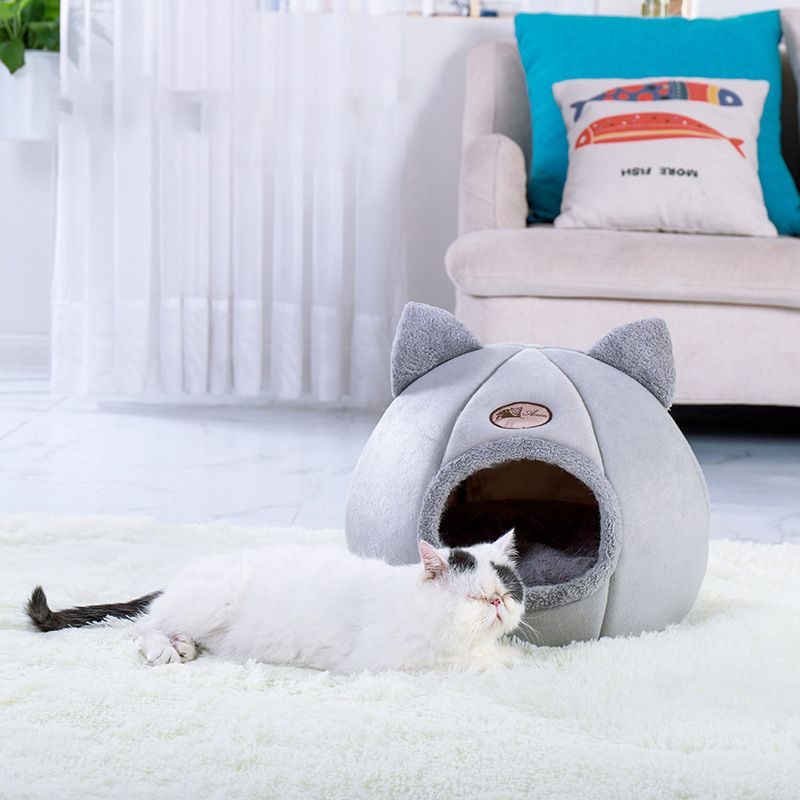 Deep Sleep Comfort In Winter Cat Bed Little Mat Basket For
