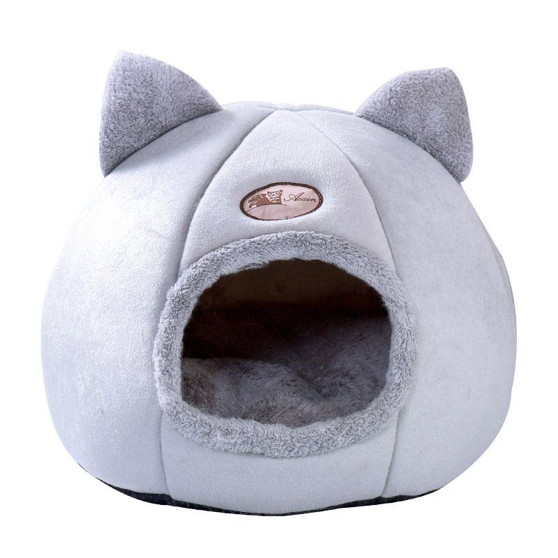 Deep Sleep Comfort In Winter Cat Bed Little Mat Basket For