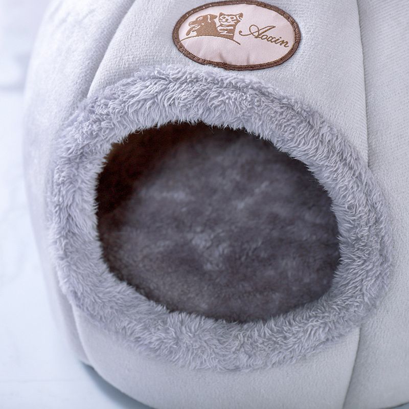 Deep Sleep Comfort In Winter Cat Bed Little Mat Basket For