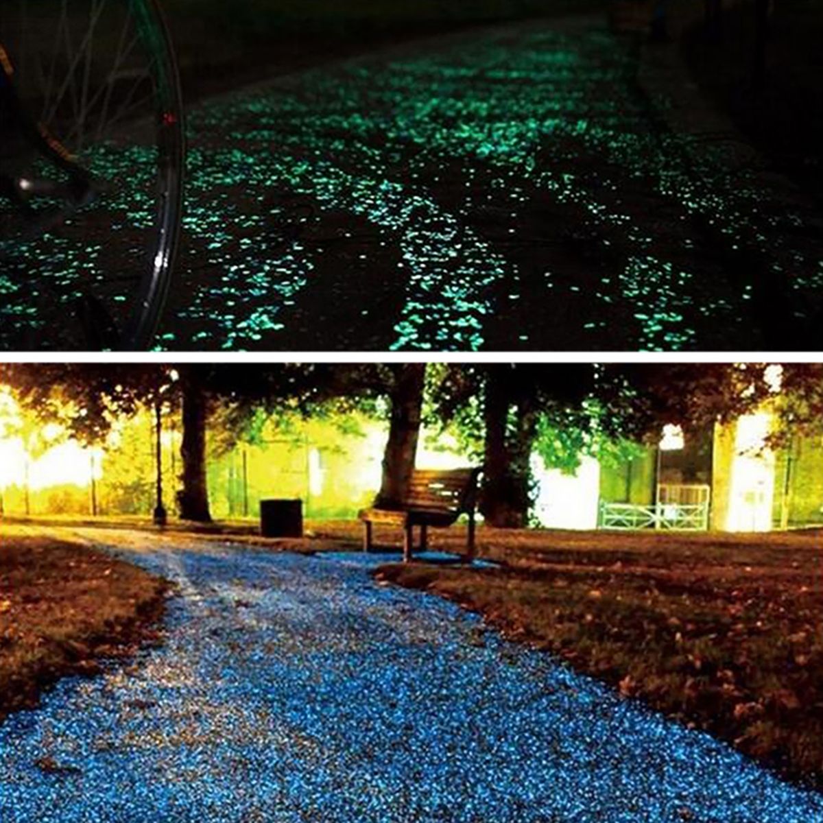 200Pcs Gravel Rocks   Flower Pots Color Stones Mix Color