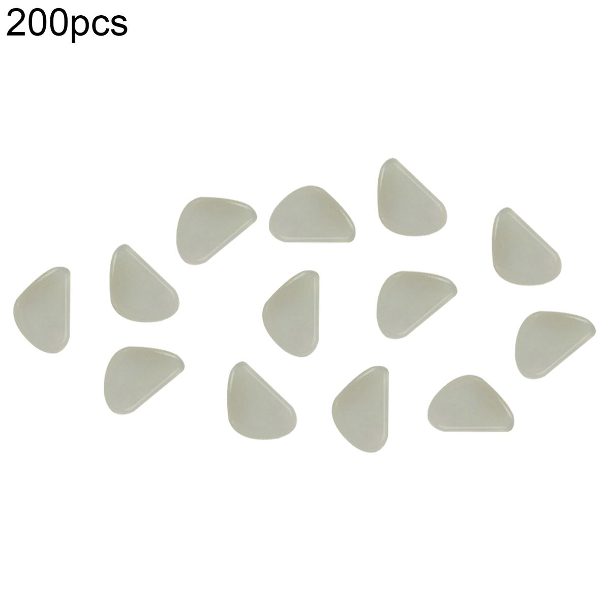200Pcs Gravel Rocks   Flower Pots Color Stones White