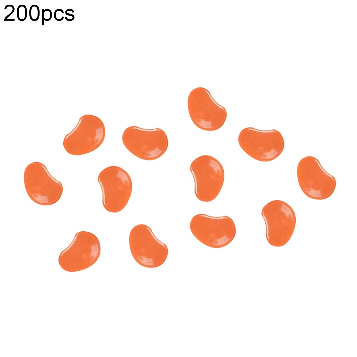 200Pcs Gravel Rocks   Flower Pots Color Stones Citrus Red