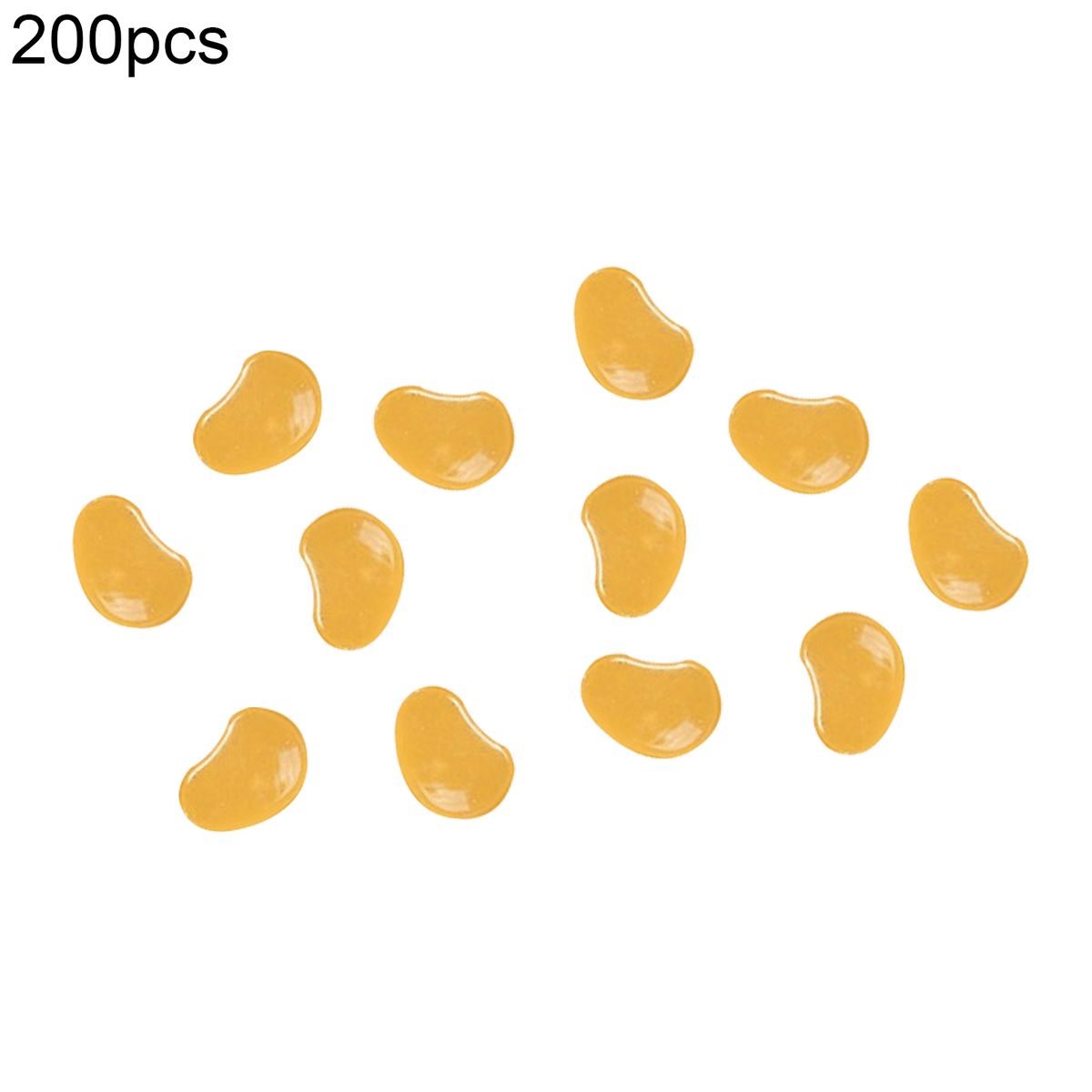 200Pcs Gravel Rocks   Flower Pots Color Stones Aurantium