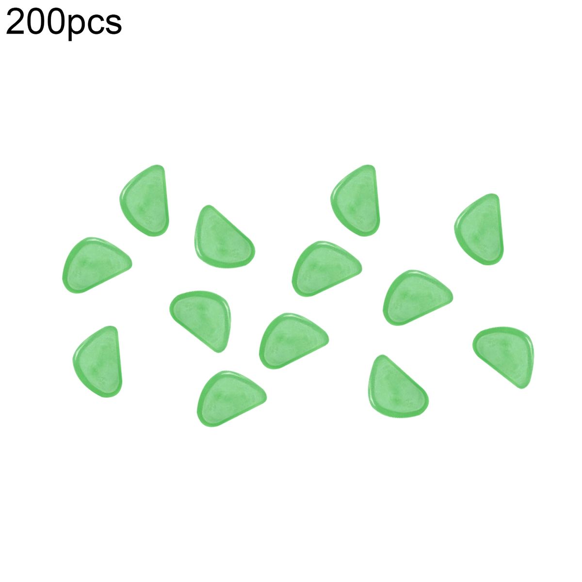 200Pcs Gravel Rocks   Flower Pots Color Stones Cyan Green