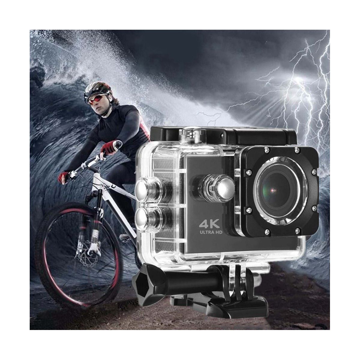 Motion Camera, 4K HD Camera Wifi Diving Sports Camera DV