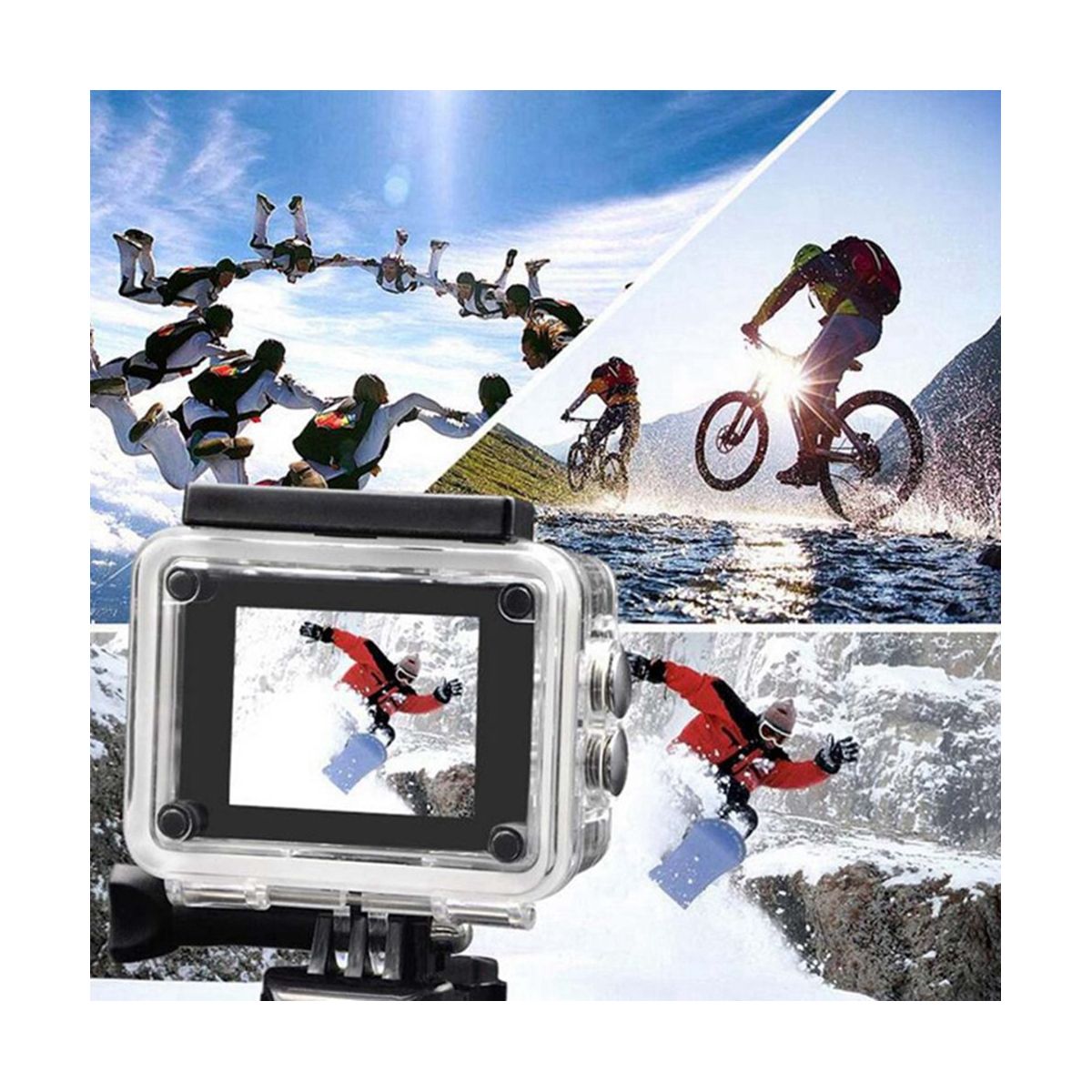 Motion Camera, 4K HD Camera Wifi Diving Sports Camera DV