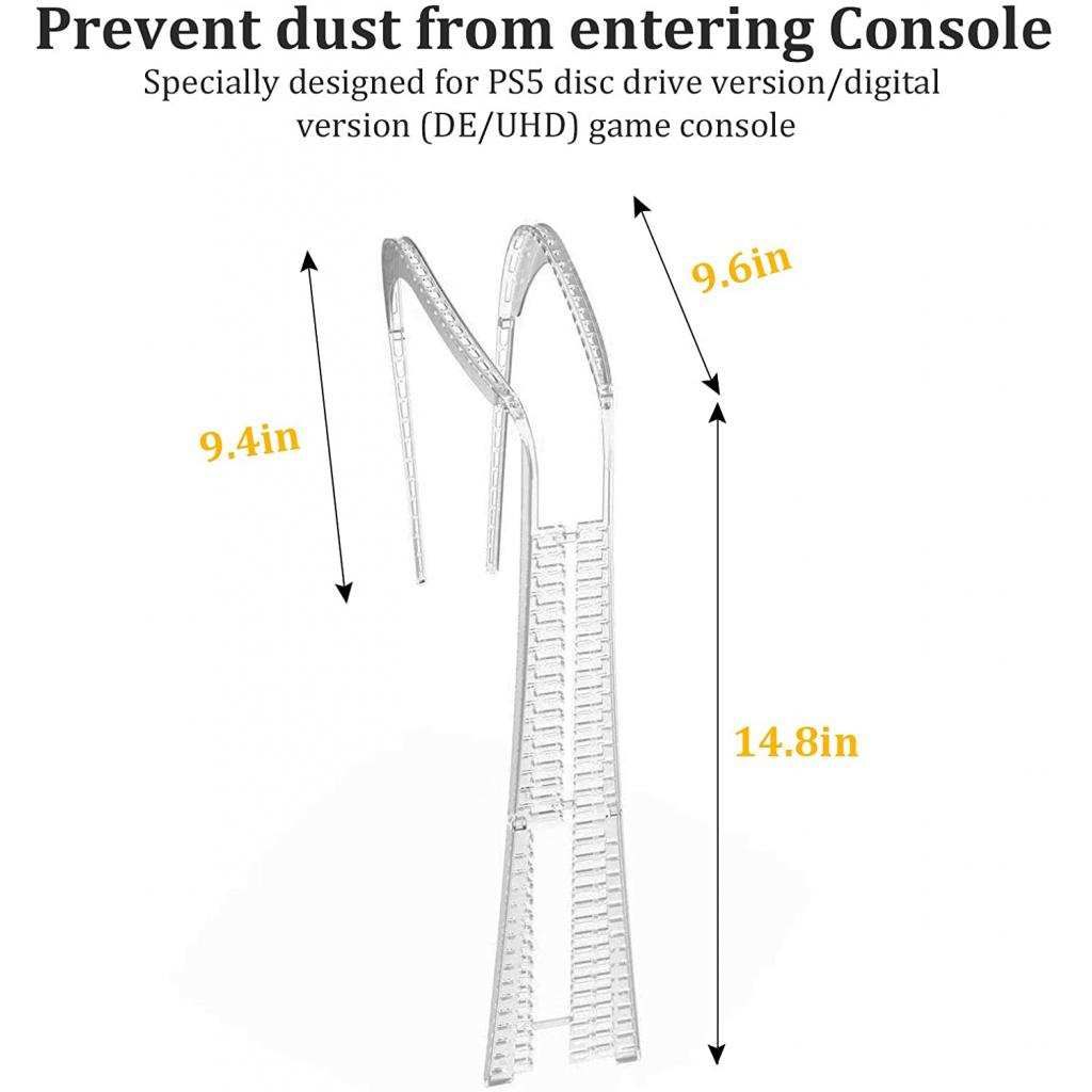 Dust Cover For PS5 Console Dust Plugs For PS5 Digital Edition & Utra