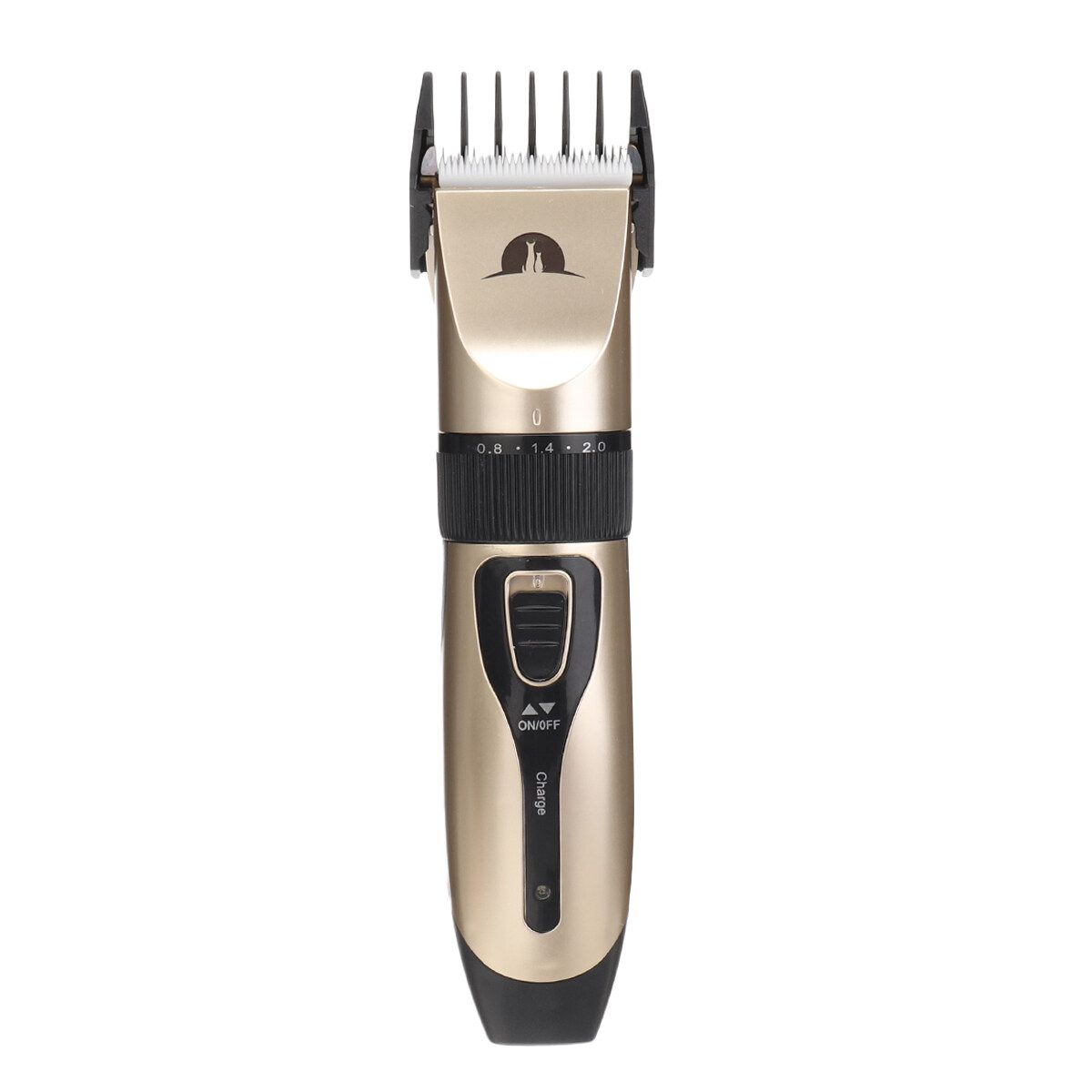 5W Electric Pet Shearing Clipper Animal Hair Trimmer Shaving Machine Gold