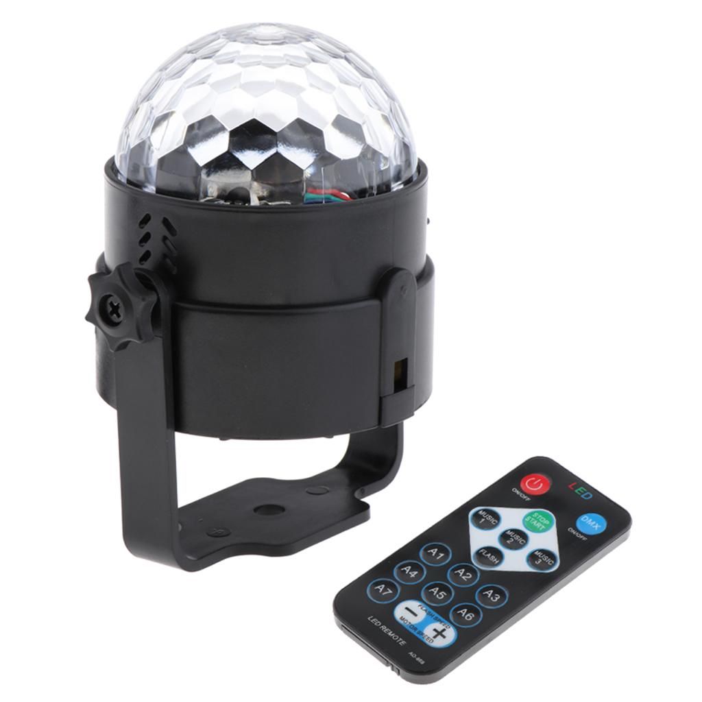 Led USB RGB Lights Magic Ball Colorful Effects Christmas Bar DJ