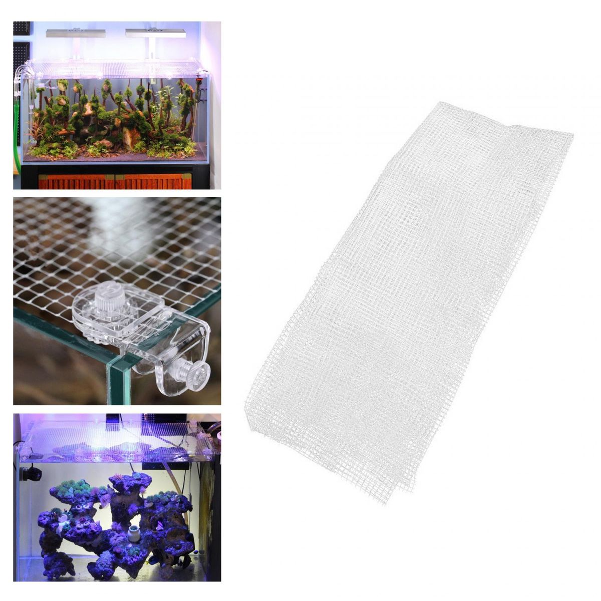 Replacement Net Transparent Sturdy Multi Used 100cmx60cm