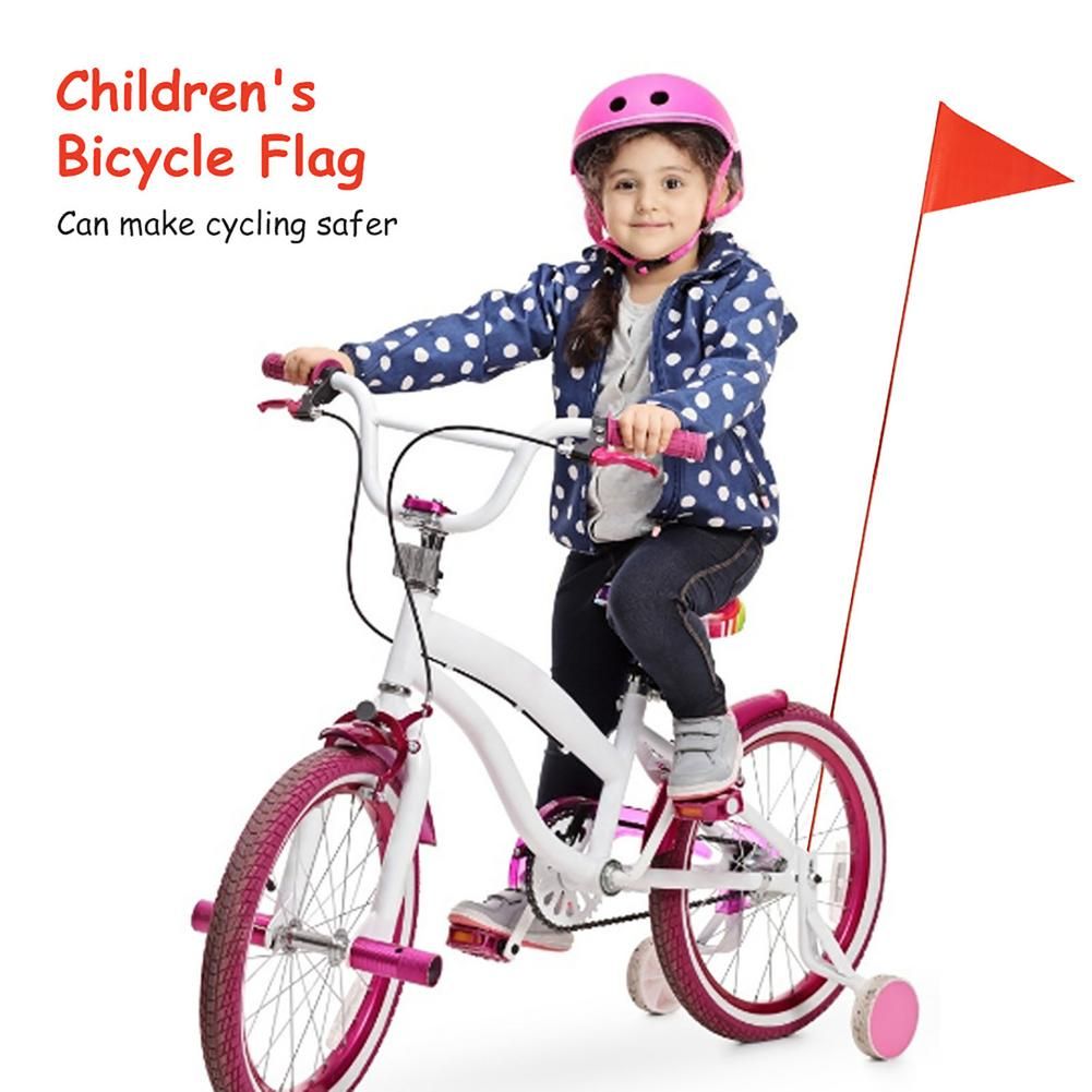 Safety Flag Children Bike Safety Triangular Flag With